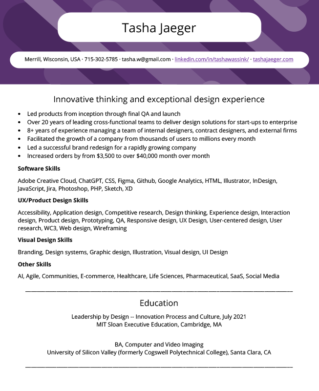 Download my Resume/CV